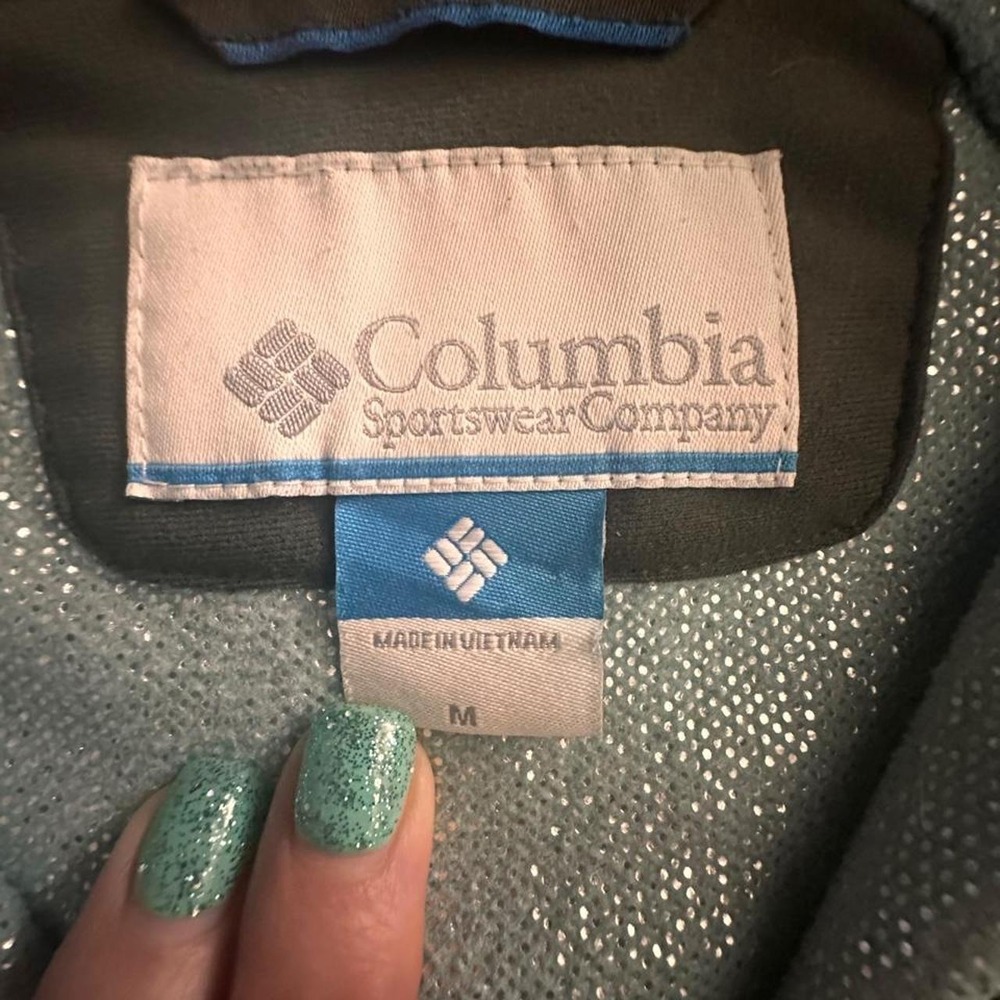 Columbia light blue fleece size Medium
